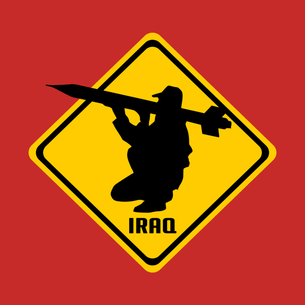 Cool Iraq Sign, Iraqi Roots, Iraq Fighter by Jakavonis