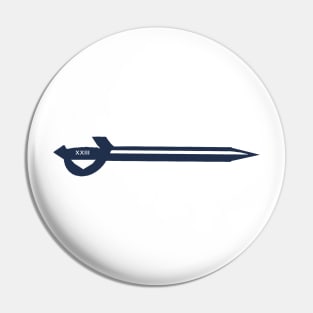 Musketeer Sword Pin