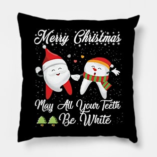 Dentist Funny Christmas Thanksgiving Pillow