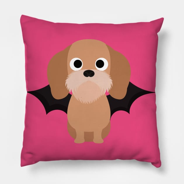 Basset Fauve de Bretagne Halloween Fancy Dress Costume Pillow by DoggyStyles