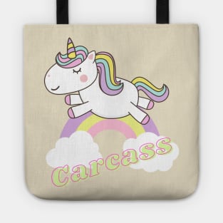 carcass ll unicorn Tote