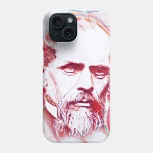 John A. Roebling Portrait | John A. Roebling Artwork | Line Art Phone Case