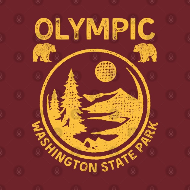 Olympic State Park Washington by Souls.Print