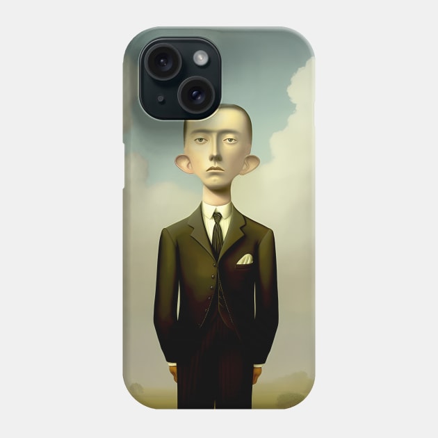 Bougie: A bougie man stands alone on a Dark Background Phone Case by Puff Sumo