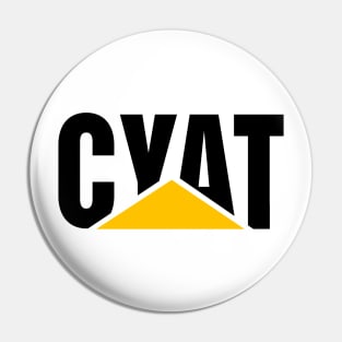 YELLOW CYAT Pin