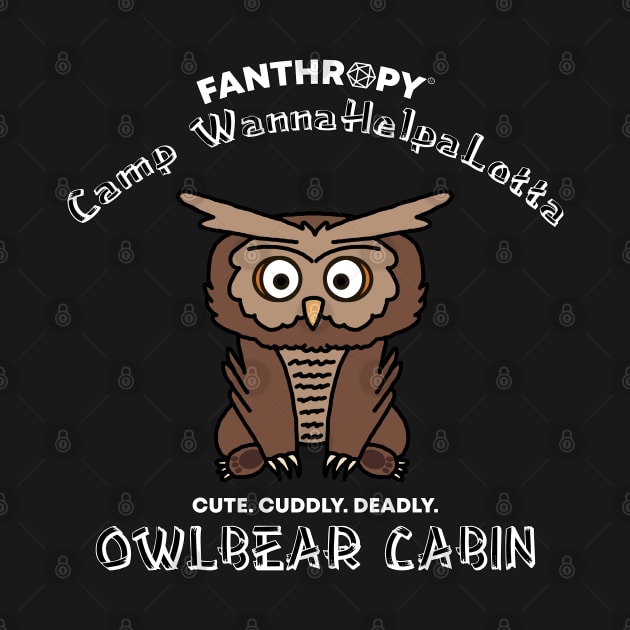 Owlbear Cabin (all products) by Fans of Fanthropy