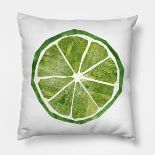 Lime - slice Pillow