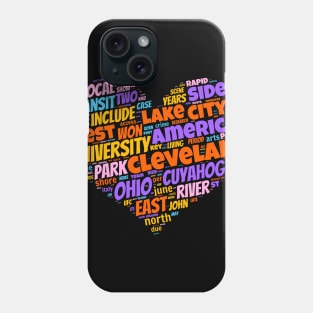 I love Cleveland Phone Case