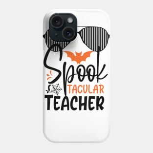 spook tacular teacher Phone Case