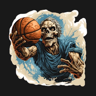 Halloween Basket Ball T-Shirt