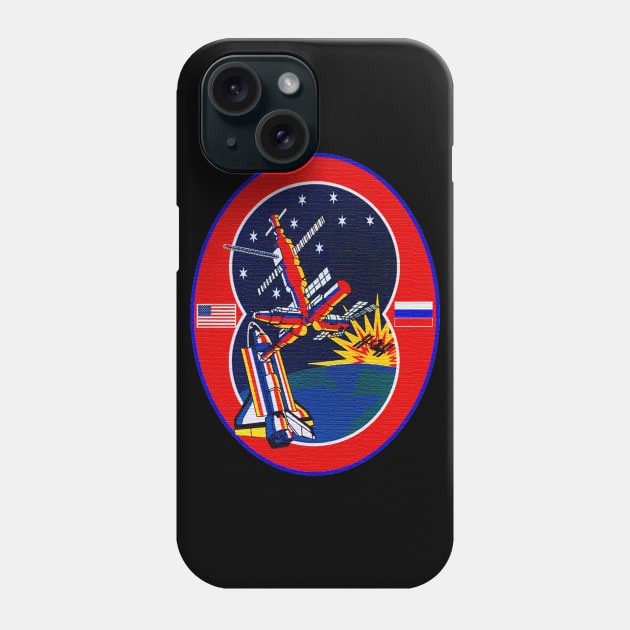 Black Panther Art - NASA Space Badge 54 Phone Case by The Black Panther