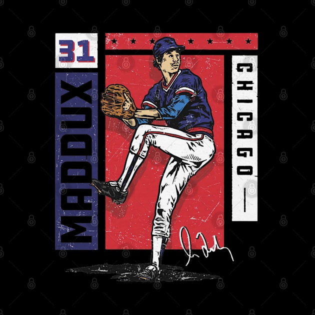 Greg Maddux Chicago Card Stat by Jesse Gorrell