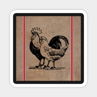 Chicken & Rooster Farmhouse Home Decor Gifts Magnet