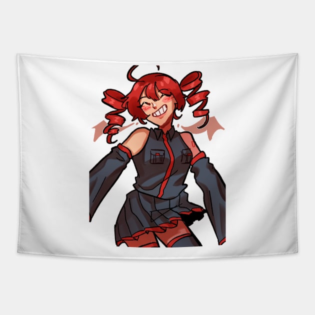 Vocaloid Kasane Teto Tapestry by Anarha