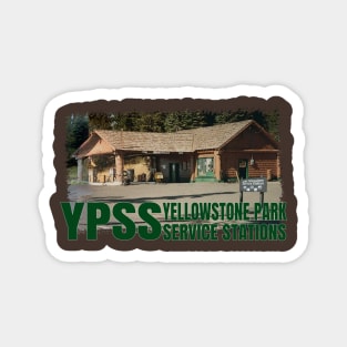 YPSS - Lake - Yellowstone Park Service Stations Magnet