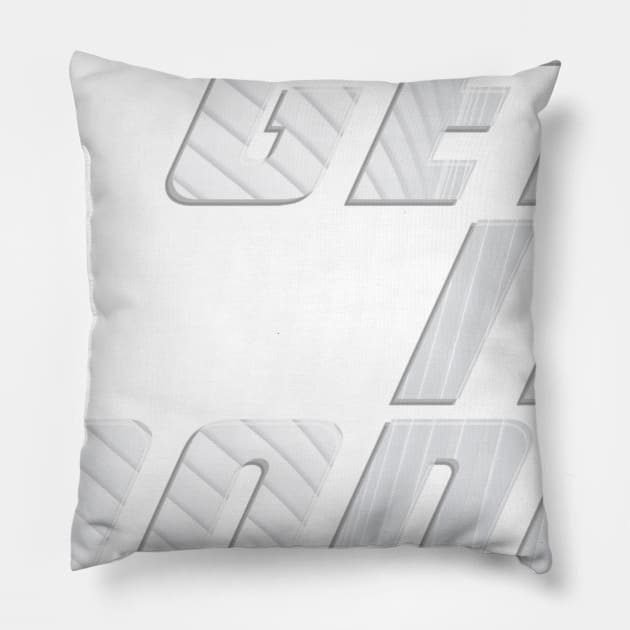 Get It Done Pillow by afternoontees