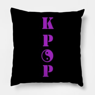 KPOP Yin Yang Purple Pillow