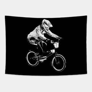 bmx racing Tapestry