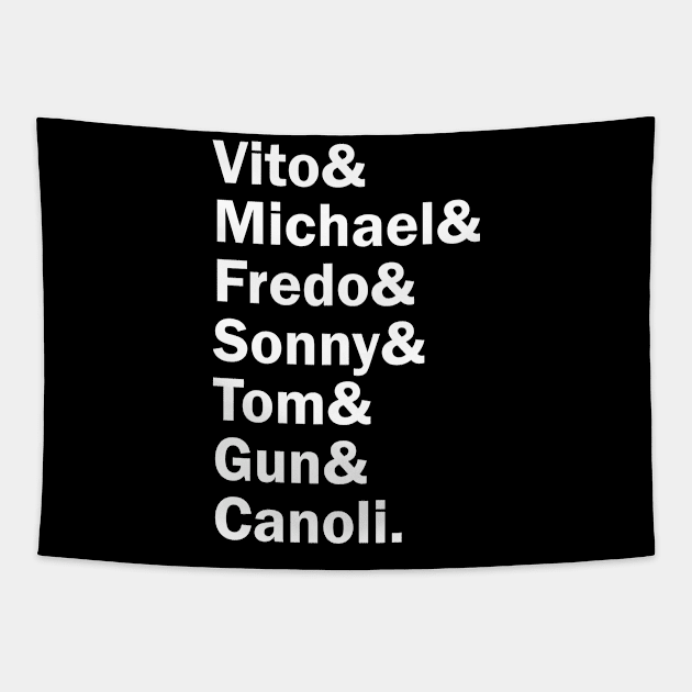 Funny Names x Godfather Tapestry by muckychris