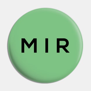 M I R | No. 17's Ranger raglan Pin