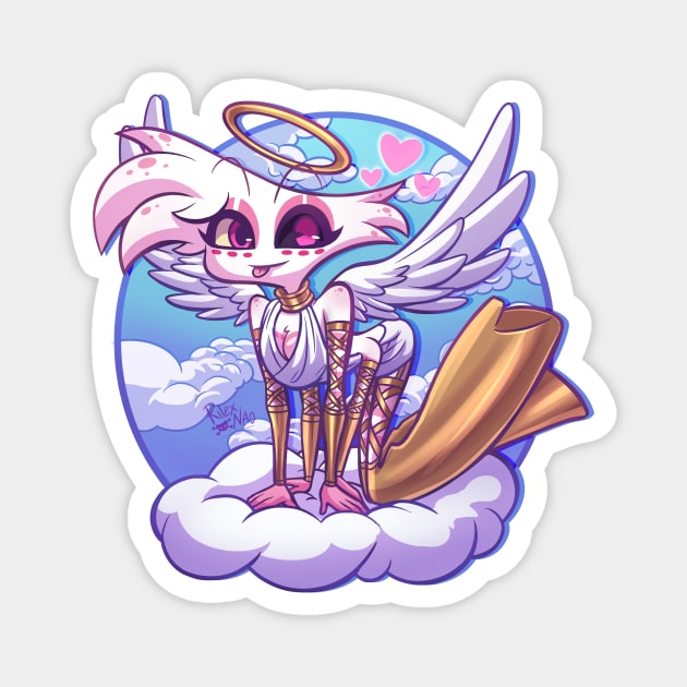 Angel Dust is a cute angel Magnet by RilexNao