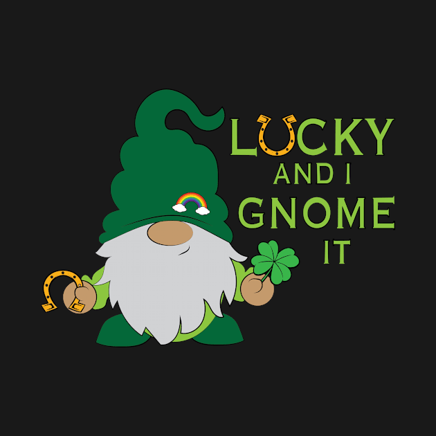 Lucky and I Gnome It by AmazingArtMandi