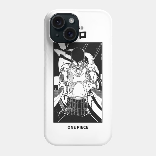 Roronoa Zoro One Piece Phone Case by KMSbyZet