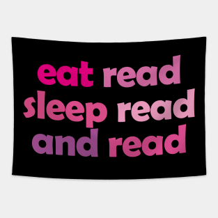 Hot Pink - Book Aesthetic Tapestry