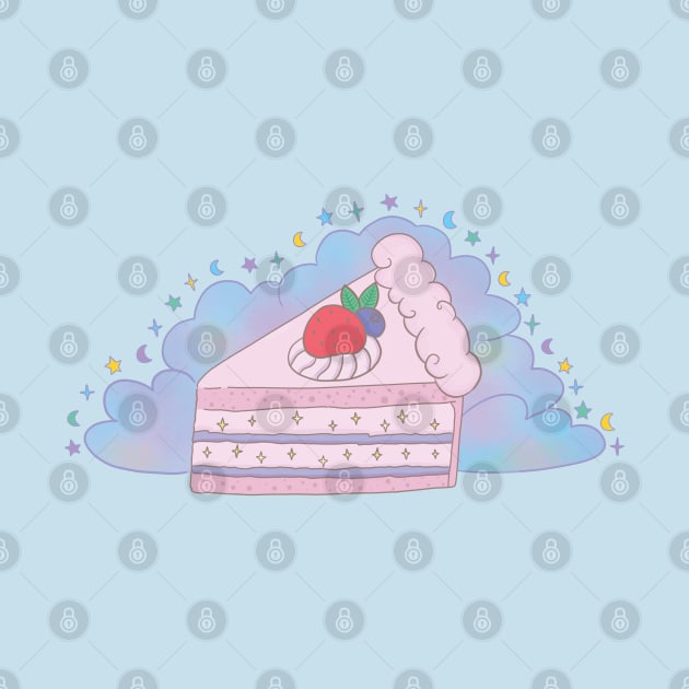 A slice of fairy cake by awesomesaucebysandy