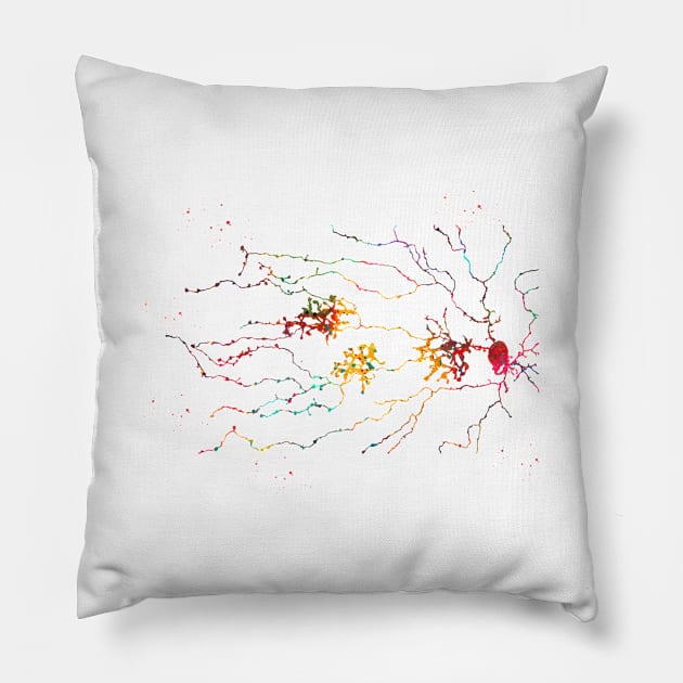 Starburst Pillow by erzebeth