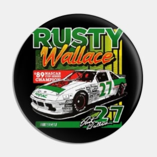 RUSTY Wallace Vintage 90s Pin