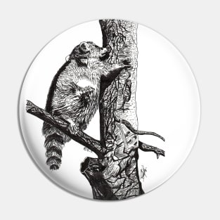 Raccoon Pin