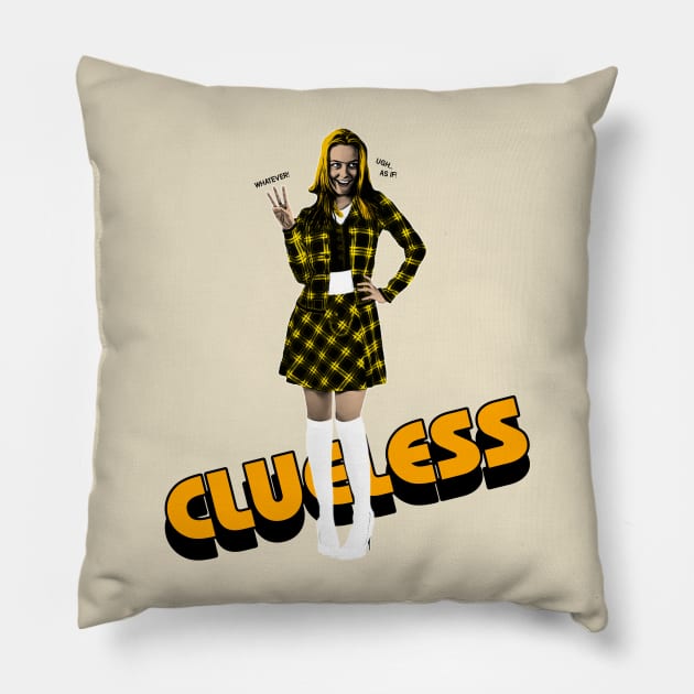 CLUELESS Pillow by darklordpug