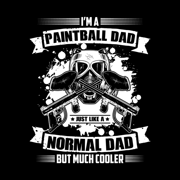 Paintball dad paintball sayings German by HBfunshirts