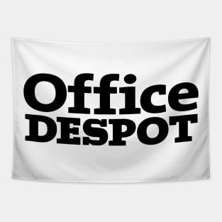 Office Despot black text Tapestry