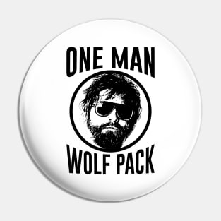 Hangover One Man Wolf Pack Pin