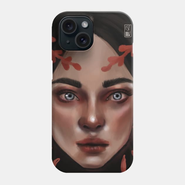 Rusałka slavic mythology demon Phone Case by ISFdraw