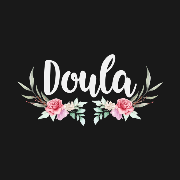 Doula Flower Wreath | Midwife Midwives Doulas Baby by DesignatedDesigner