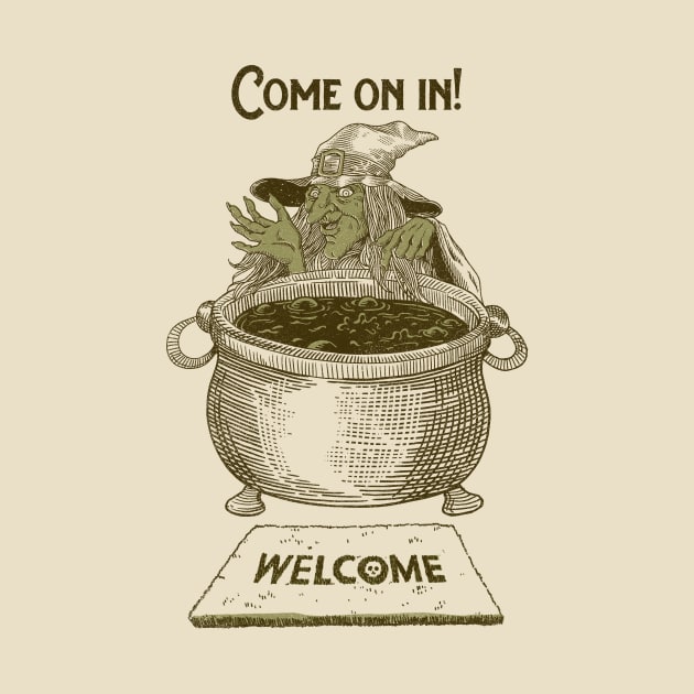 Welcome Witch by sticks and bones vintage