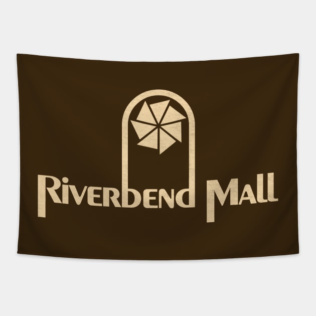 Riverbend Mall Rome Georgia Tapestry by Turboglyde