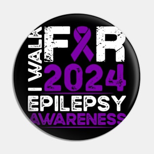 Epilepsy Awareness Walk 2024 Pin