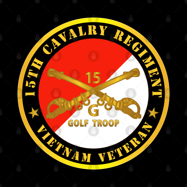 G Troop, 15th Cavalry Regiment -  Vietnam Veteran w Cav Branch by twix123844