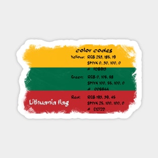 lithuania flag Magnet