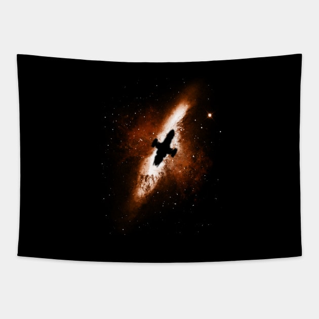 Firefly in the Sky Tapestry by alecxps