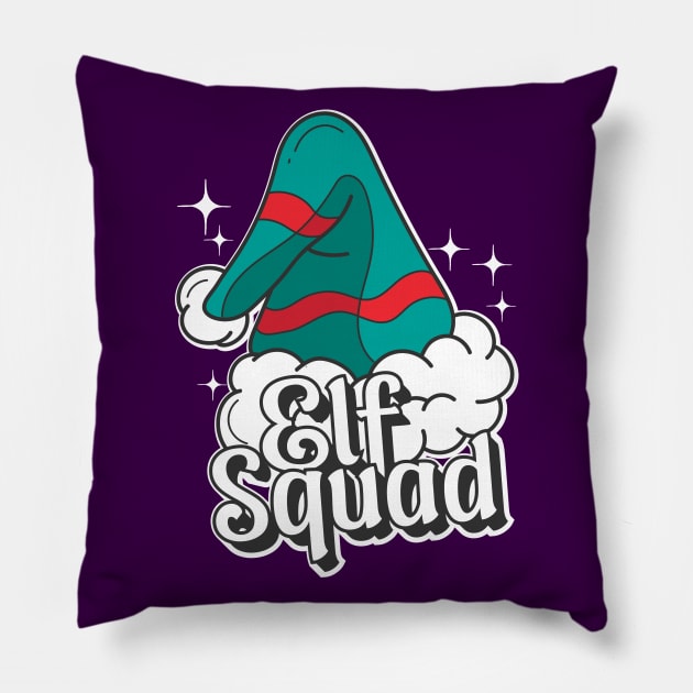 Elfs Squad Pillow by ArtStopCreative