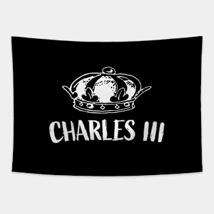 Charles III || White Version Tapestry