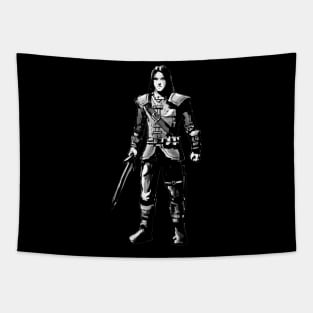 Hon the Dragon Slayer (from The Dragon Slayer Chronicles Christian Speculative Fantasy Series) Tapestry