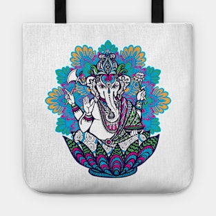 Ganesha Mandala Tote