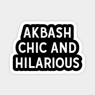 Akbash Chic and Hilarious Magnet