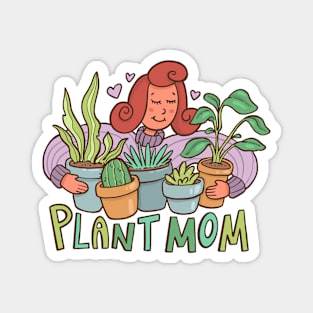 Plant Mom Magnet